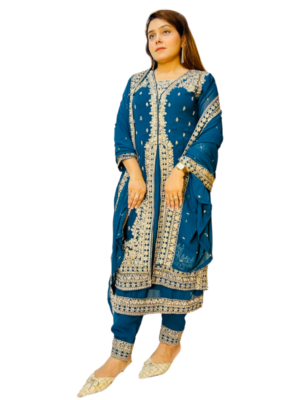 Original Delhi Boutiques Stitched Collections(Sea Green) Code_DBS-02_a