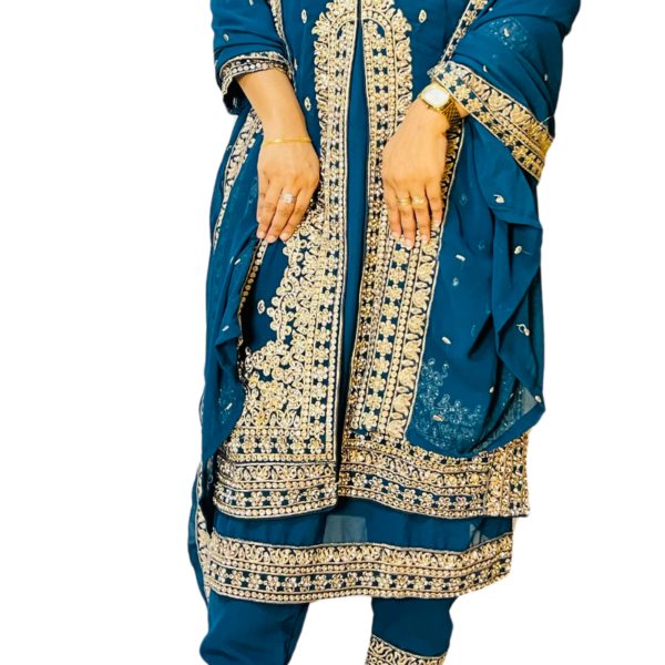 Original Delhi Boutiques Stitched Collections(Sea Green) Code_DBS-02